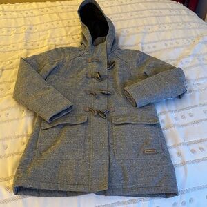 NWOT Merrell Charcoal Toggle Pea Coat